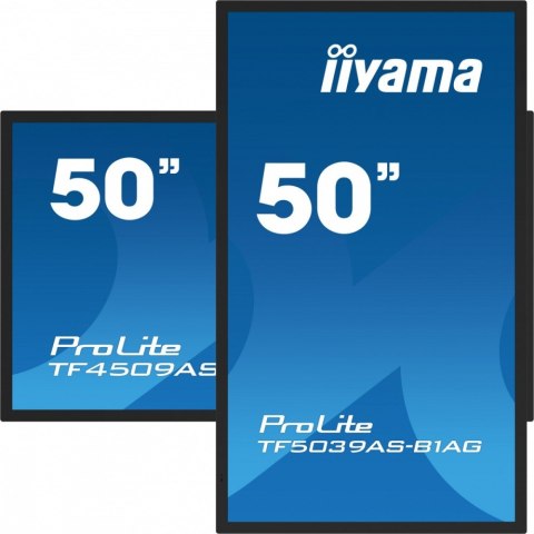 IIYAMA Monitor 50 cali TF5039AS-B1AG, VA,4K,HDMIx2,DP,RJ45,3xUSB,2x10W, ANDROID,24/7,IP65 IIYAMA Monitor 50 cali TF5039AS-B1AG, VA,4K,HDMIx2,DP,RJ45,3xUSB,2x10W, ANDROID,24/7,IP65