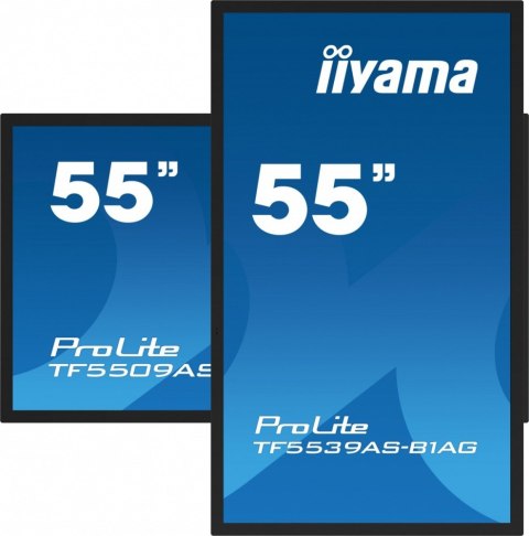 IIYAMA Monitor 55 cali TF5539AS-B1AG,IPS,4K,HDMIx2,DP,RJ45,3xUSB,2x10W, ANDROID,24/7,IP65 IIYAMA Monitor 55 cali TF5539AS-B1AG,IPS,4K,HDMIx2,DP,RJ45,3xUSB,2x10W, ANDROID,24/7,IP65