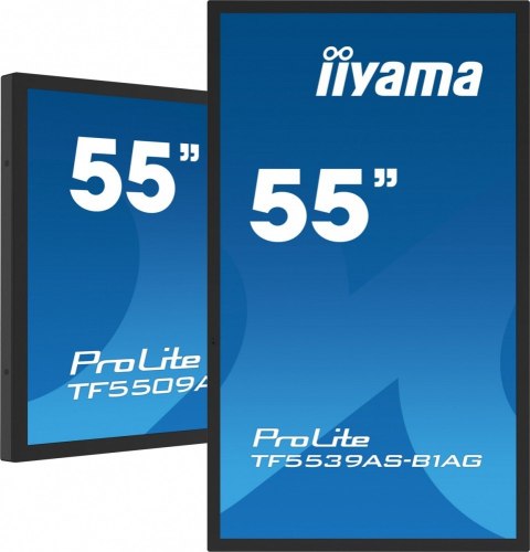 IIYAMA Monitor 55 cali TF5539AS-B1AG,IPS,4K,HDMIx2,DP,RJ45,3xUSB,2x10W, ANDROID,24/7,IP65 IIYAMA Monitor 55 cali TF5539AS-B1AG,IPS,4K,HDMIx2,DP,RJ45,3xUSB,2x10W, ANDROID,24/7,IP65