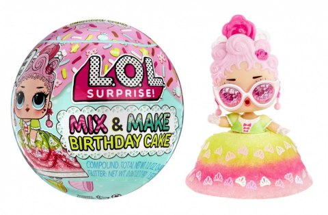 MGA Lalka L.O.L. Surprise Mix & Make Birthday Cake Tots Mix MGA Lalka L.O.L. Surprise Mix & Make Birthday Cake Tots Mix
