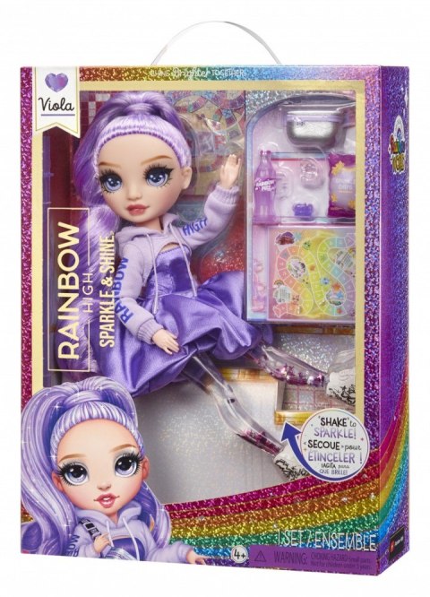 MGA Lalka Rainbow High Sparkle Shine Viola MGA Lalka Rainbow High Sparkle Shine Viola