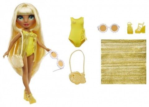 MGA Lalka Rainbow High Swim Style Sunny Yellow MGA Lalka Rainbow High Swim Style Sunny Yellow