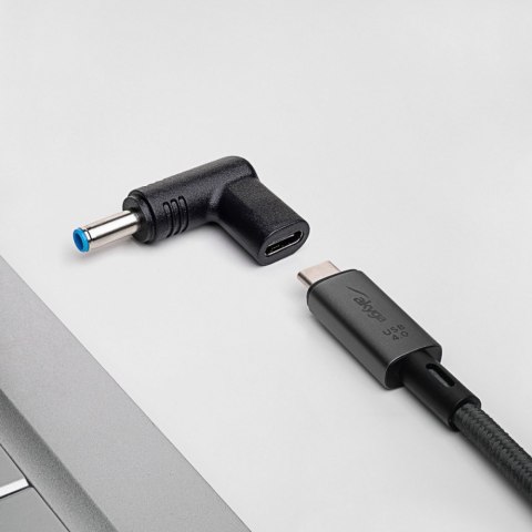 AKYGA Adapter PIN HP Wtyczka do zasilacza uniwersalnego AK-ND-C09 USB-C / 4.5 X 3.0 MM PIN HP AKYGA Adapter PIN HP Wtyczka do zasilacza uniwersalnego AK-ND-C09 USB-C / 4.5 X 3.0 MM PIN HP