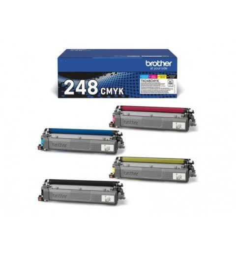 Brother Tonery Multipack TN248VAL 4x1000str do L35xx/L32xx/L8240/L3760/L8390 Brother Tonery Multipack TN248VAL 4x1000str do L35xx/L32xx/L8240/L3760/L8390