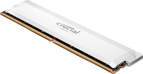 Crucial Pamięć DDR5 Pro OC 16/6000(1*16GB) CL36 biała Crucial Pamięć DDR5 Pro OC 16/6000(1*16GB) CL36 biała