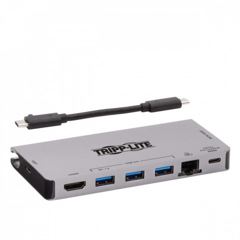 Eaton Stacja dokująca USB-C 4K HDMI, USB 3.2 Gen 1, koncentrator USB-A, GbE, karta pamięci, ładowanie PD 100 W, odłączany przewód U442 Eaton Stacja dokująca USB-C 4K HDMI, USB 3.2 Gen 1, koncentrator USB-A, GbE, karta pamięci, ładowanie PD 100 W, odłączany przewód U442