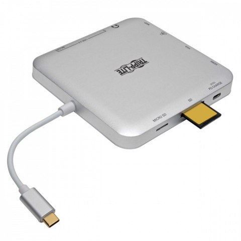 Eaton Stacja dokująca USB-C, podwójny wyświetlacz 4K HDMI/mDP, VGA, USB 3.2 Gen 1, koncentrator USB-A/C, GbE, ładowanie PD 60 W U442-D Eaton Stacja dokująca USB-C, podwójny wyświetlacz 4K HDMI/mDP, VGA, USB 3.2 Gen 1, koncentrator USB-A/C, GbE, ładowanie PD 60 W U442-D