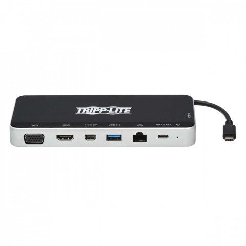 Eaton Stacja dokująca USB, potrójny wyświetlacz 4K HDMI i mDP, VGA, USB 3.2 Gen 1, koncentrator USB-A/C, GbE, ładowanie PD 60W U442- Eaton Stacja dokująca USB, potrójny wyświetlacz 4K HDMI i mDP, VGA, USB 3.2 Gen 1, koncentrator USB-A/C, GbE, ładowanie PD 60W U442-