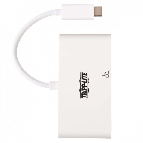 Eaton Wieloportowy adapter USB-C 4K HDMI, port USB-A, GbE, ładowanie PD 60 W, HDCP U444-06N-H4GU-C Biały Eaton Wieloportowy adapter USB-C 4K HDMI, port USB-A, GbE, ładowanie PD 60 W, HDCP U444-06N-H4GU-C Biały
