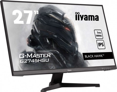 IIYAMA Monitor 27 cali G2745HSU-B2 IPS,FHD,100Hz,1ms,2xUSB,300cd IIYAMA Monitor 27 cali G2745HSU-B2 IPS,FHD,100Hz,1ms,2xUSB,300cd
