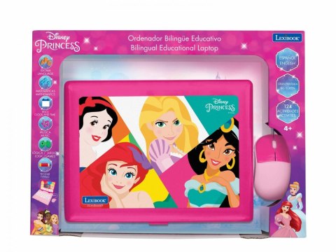 Lexibook Laptop edukacyjny Disney Princess Trzyjęzyczny UA/PENG/PL 186 aktywności Lexibook Laptop edukacyjny Disney Princess Trzyjęzyczny UA/PENG/PL 186 aktywności