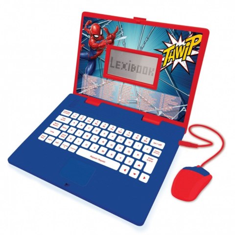 Lexibook Laptop edukacyjny Spider-Man Trzyjęzyczny UA/ENG/PL 186 aktywności Lexibook Laptop edukacyjny Spider-Man Trzyjęzyczny UA/ENG/PL 186 aktywności
