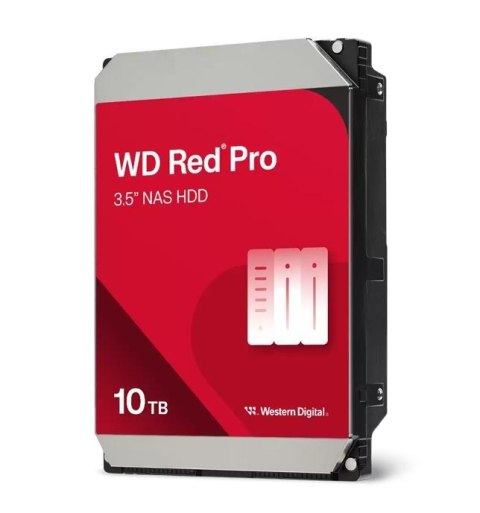 Western Digital Dysk HDD Red Pro 10TB 3,5 cala 256 MB SATA 7200rp WD103KFBX Western Digital Dysk HDD Red Pro 10TB 3,5 cala 256 MB SATA 7200rp WD103KFBX
