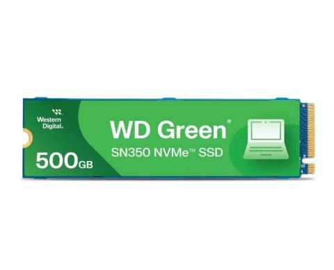 Western Digital Dysk SSD Green 500GB M.2 2280 SN350 NVMe PCIe Western Digital Dysk SSD Green 500GB M.2 2280 SN350 NVMe PCIe