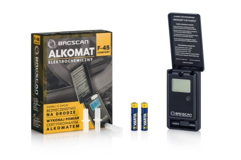 BACscan Alkomat elektrochemiczny BACscan F-45 COMFORT BACscan Alkomat elektrochemiczny BACscan F-45 COMFORT