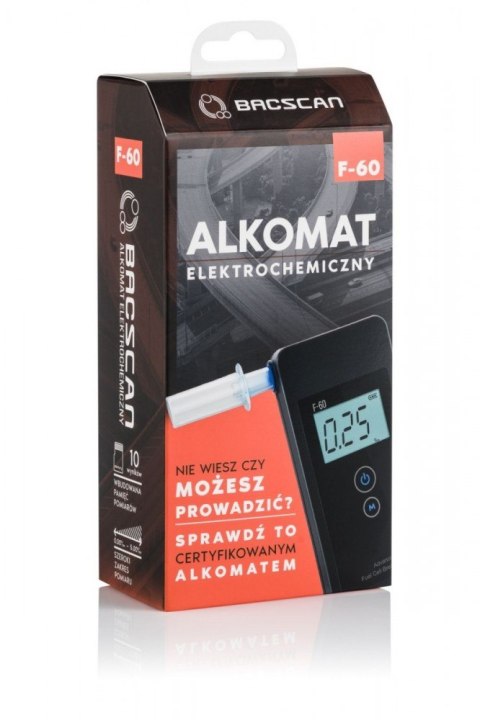 BACscan Alkomat elektrochemiczny F-60 BACscan Alkomat elektrochemiczny F-60