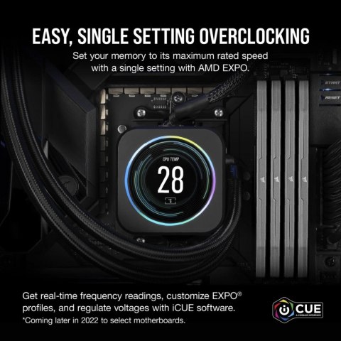 Corsair Pamięć DDR5 Vengeance 32GB/6400 (2*16GB) CL32 AMD EXPO & Intel XMP Corsair Pamięć DDR5 Vengeance 32GB/6400 (2*16GB) CL32 AMD EXPO & Intel XMP
