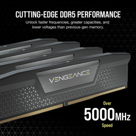Corsair Pamięć DDR5 Vengeance 64GB/6400 (2*32GB) C32 INTEL XMP Corsair Pamięć DDR5 Vengeance 64GB/6400 (2*32GB) C32 INTEL XMP