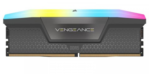Corsair Pamięć DDR5 Vengeance RGB 32GB/6400(2*16GB) CL32 AMD EXPO & Intel XMP Corsair Pamięć DDR5 Vengeance RGB 32GB/6400(2*16GB) CL32 AMD EXPO & Intel XMP