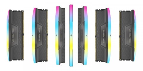 Corsair Pamięć DDR5 Vengeance RGB 32GB/6400(2*16GB) CL32 AMD EXPO & Intel XMP Corsair Pamięć DDR5 Vengeance RGB 32GB/6400(2*16GB) CL32 AMD EXPO & Intel XMP