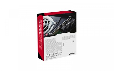 Kingston Dysk SSD FURY Renegade 2TB PCI-e 4.0 NVMe 7300/7000 Kingston Dysk SSD FURY Renegade 2TB PCI-e 4.0 NVMe 7300/7000