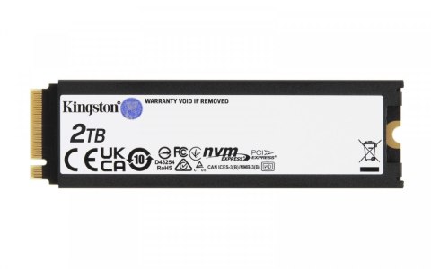 Kingston Dysk SSD FURY Renegade 2TB PCI-e 4.0 NVMe 7300/7000 Kingston Dysk SSD FURY Renegade 2TB PCI-e 4.0 NVMe 7300/7000