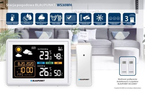Blaupunkt Stacja pogody WS30WH Blaupunkt Stacja pogody WS30WH