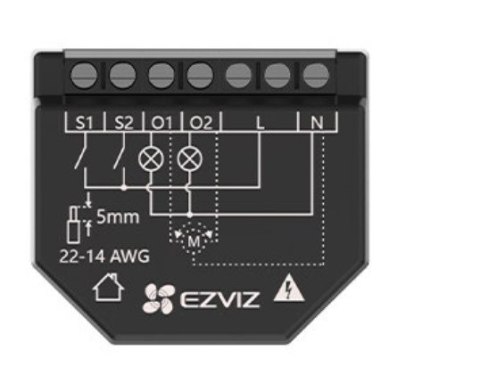 EZVIZ Przekaźnik inteligentny CS-T36-R100-WM (WiFi) EZVIZ Przekaźnik inteligentny CS-T36-R100-WM (WiFi)