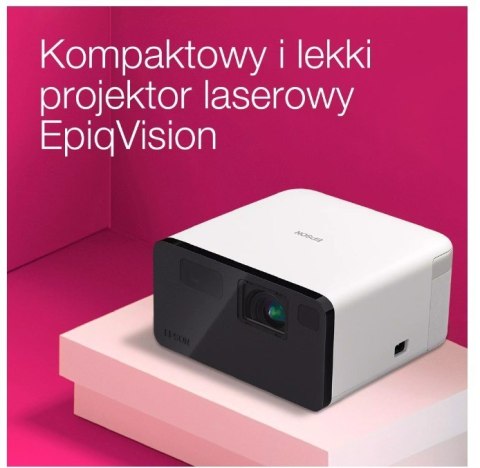 Epson Projektor mini laser EF-21W bialy FHD/1000L/5m:1/2.3kg Epson Projektor mini laser EF-21W bialy FHD/1000L/5m:1/2.3kg