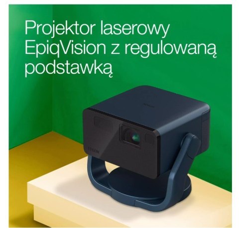 Epson Projektor mini laser EF-22N niebieski z podstawą FHD/1000L/5m:1 Epson Projektor mini laser EF-22N niebieski z podstawą FHD/1000L/5m:1