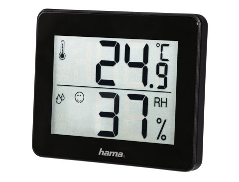 Hama Termometr/higrometr TH-130 czarny Hama Termometr/higrometr TH-130 czarny