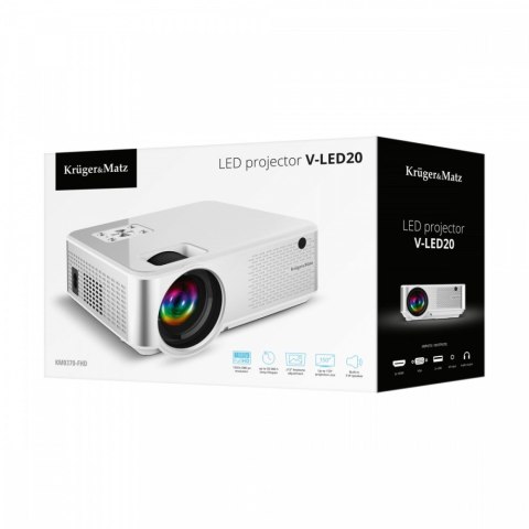 Kruger & Matz Projektor LED Kruger & Matz V-LED20 Kruger & Matz Projektor LED Kruger & Matz V-LED20