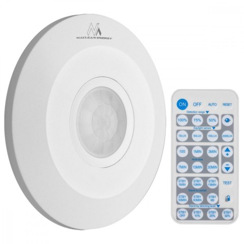 Maclean Czujnik ruchu PIR MCE467 IP20 Maclean Czujnik ruchu PIR MCE467 IP20
