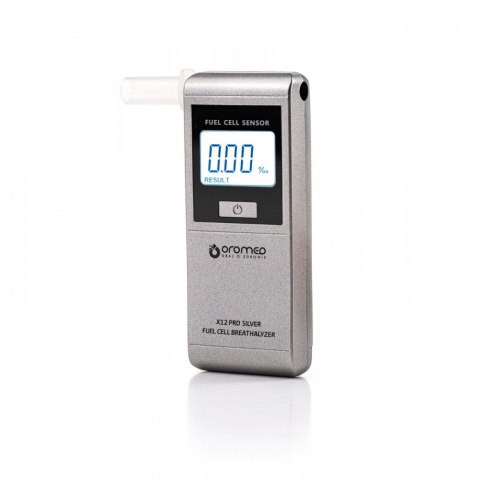 ORO-MED Alkomat elektrochemiczny ORO-X12 Pro srebrny ORO-MED Alkomat elektrochemiczny ORO-X12 Pro srebrny