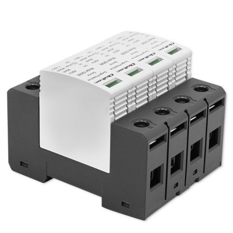 Qoltec Ogranicznik ochronnik przepięć AC | 4P | 420V | T2 | C Qoltec Ogranicznik ochronnik przepięć AC | 4P | 420V | T2 | C