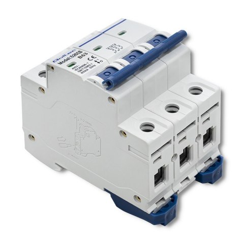 Qoltec Wyłącznik naprądowy B63 | Bezpiecznik | AC | 63A | 3P Qoltec Wyłącznik naprądowy B63 | Bezpiecznik | AC | 63A | 3P