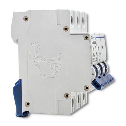 Qoltec Wyłącznik naprądowy B63 | Bezpiecznik | AC | 63A | 3P Qoltec Wyłącznik naprądowy B63 | Bezpiecznik | AC | 63A | 3P