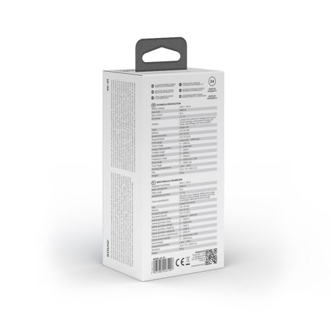 Savio Watomierz, kalkulator energii z wyświetlaczem LCD, 16A, 3680W, AE-01 Savio Watomierz, kalkulator energii z wyświetlaczem LCD, 16A, 3680W, AE-01
