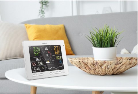 Sencor Profesjonalna Stacja meterologiczna wifi SMART z czujnik 7w1 Sencor Profesjonalna Stacja meterologiczna wifi SMART z czujnik 7w1