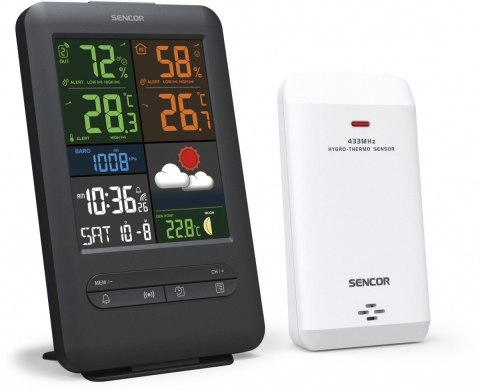 Sencor Stacja pogody SWS 7300 wys LCD kolor 13,8 cm Sencor Stacja pogody SWS 7300 wys LCD kolor 13,8 cm