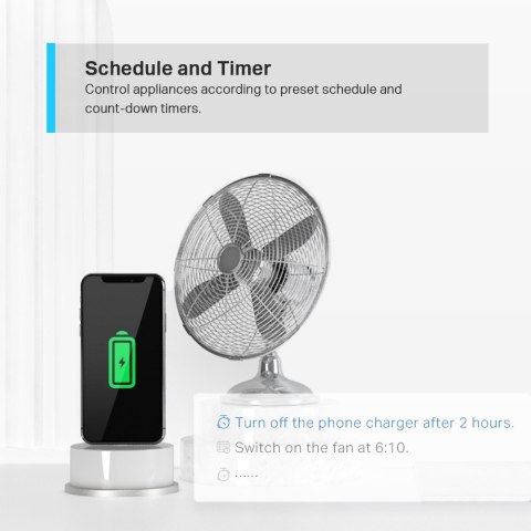 TP-LINK Kontroler Tapo P100 Smart Plug WiFi 2-pak TP-LINK Kontroler Tapo P100 Smart Plug WiFi 2-pak
