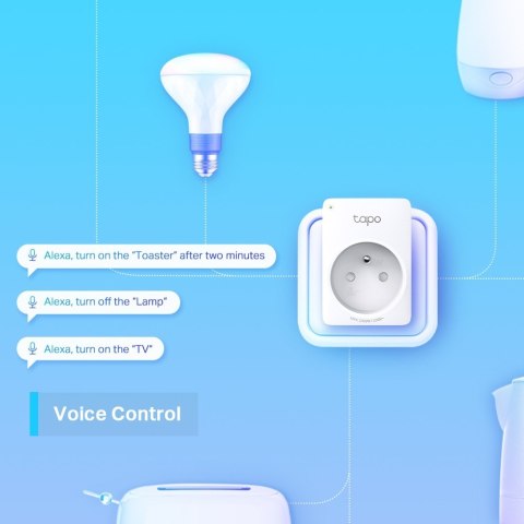 TP-LINK Kontroler Tapo P100 Smart Plug WiFi 2-pak TP-LINK Kontroler Tapo P100 Smart Plug WiFi 2-pak