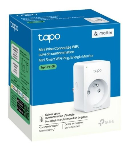 TP-LINK Kontroler Tapo P110M Smart Plug z monitorowaniem zużycia energii TP-LINK Kontroler Tapo P110M Smart Plug z monitorowaniem zużycia energii