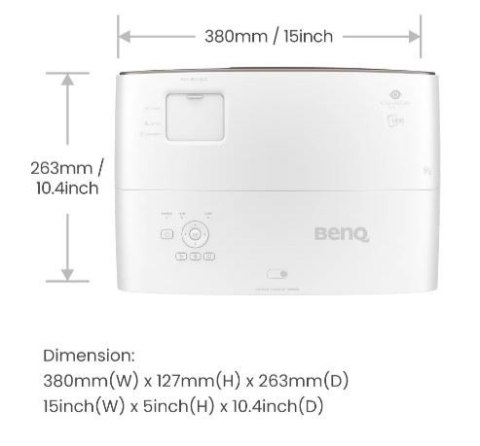 Benq Projektor W2710 DLP 4K 2200ANSI/50000:1/HDMI Benq Projektor W2710 DLP 4K 2200ANSI/50000:1/HDMI