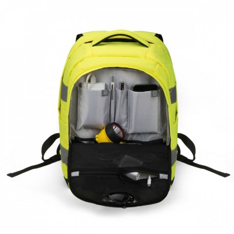 DICOTA Plecak na laptopa 15.6 cali HI-VIS 25l żółty DICOTA Plecak na laptopa 15.6 cali HI-VIS 25l żółty