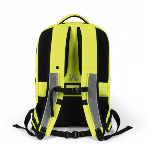 DICOTA Plecak na laptopa 17.3 cali HI-VIS 32-38l żółty DICOTA Plecak na laptopa 17.3 cali HI-VIS 32-38l żółty