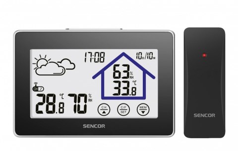Sencor Stacja pogody SWS 2999 Dotykowy wyświetlacz LCD Sencor Stacja pogody SWS 2999 Dotykowy wyświetlacz LCD