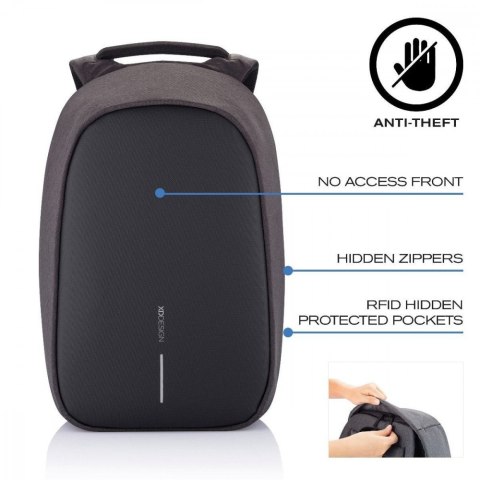 XD DESIGN Plecak antykradzieżowy BOBBY HERO XL BLACK XD DESIGN Plecak antykradzieżowy BOBBY HERO XL BLACK