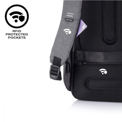 XD DESIGN Plecak antykradzieżowy BOBBY HERO XL GREY XD DESIGN Plecak antykradzieżowy BOBBY HERO XL GREY