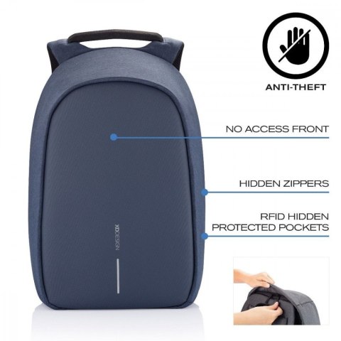 XD DESIGN Plecak antykradzieżowy BOBBY HERO REGULAR NAVY XD DESIGN Plecak antykradzieżowy BOBBY HERO REGULAR NAVY